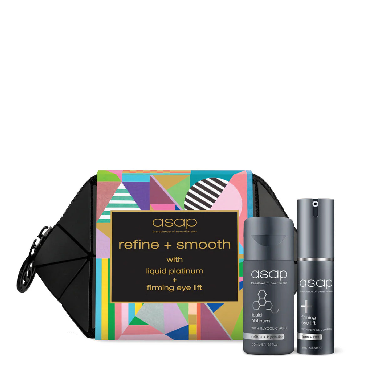 Refine + Smooth: Liquid platinum  (50ml) + Firming Eye Lift (15ml)