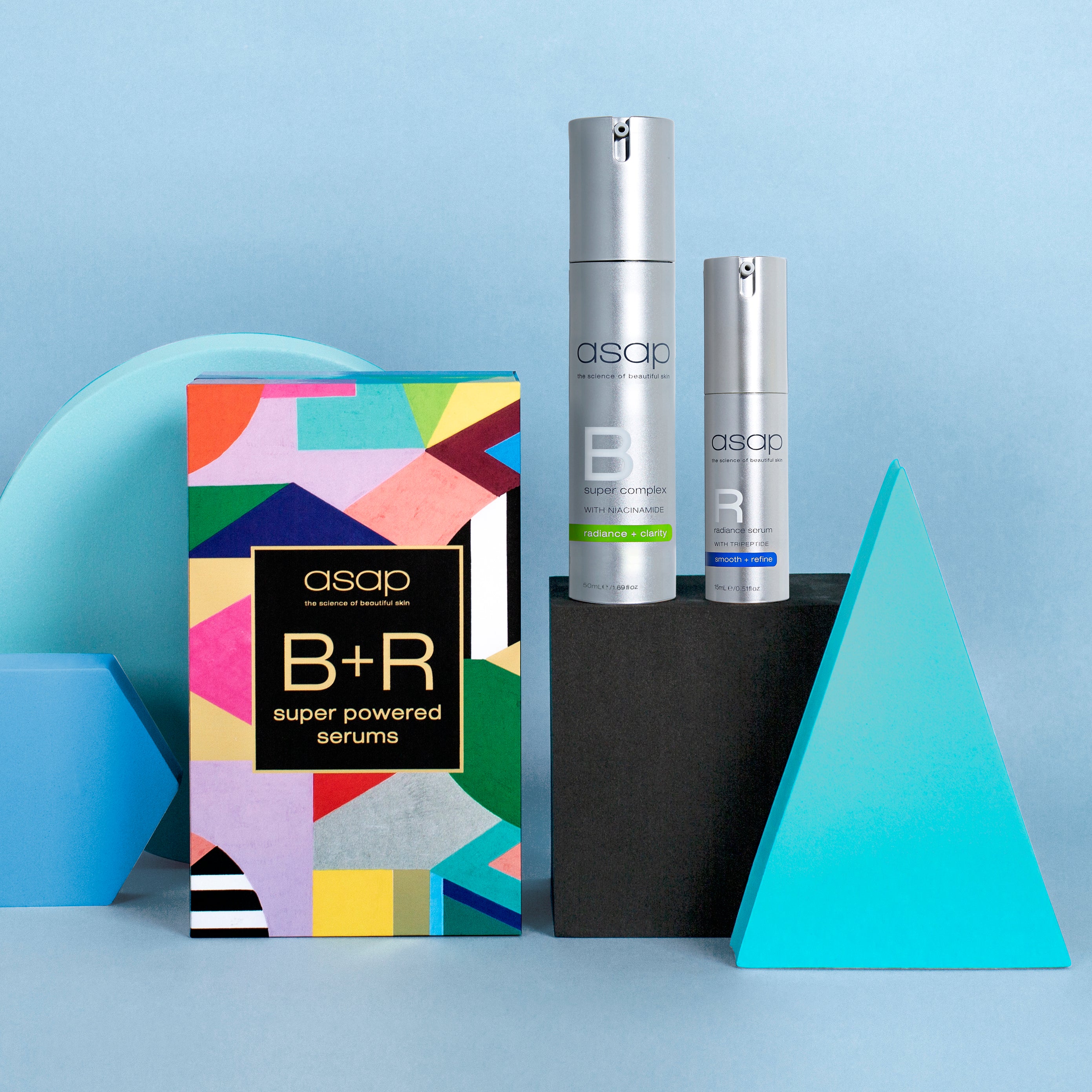 Super B COMPLEX (50ml) + Radiance Serum (15ml)